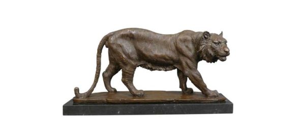 bronze tiger statue